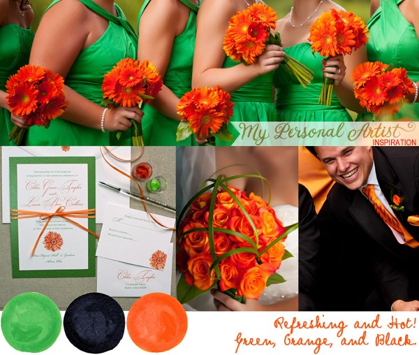 Green Orange and Black are refreshing and HOT