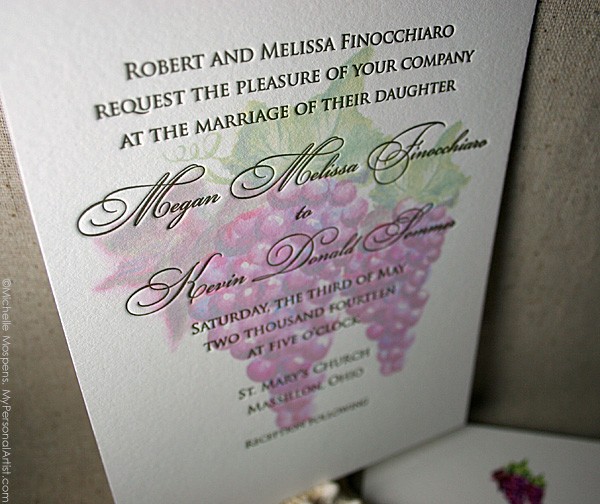 Truly Unique Letterpress Wedding Invitations 
