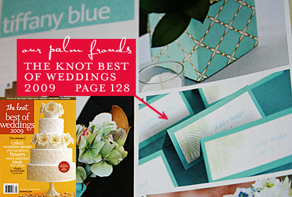 We are on page 128 under TIFFANY BLUE wedding ideas